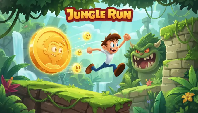 Jungle Run Gameplay