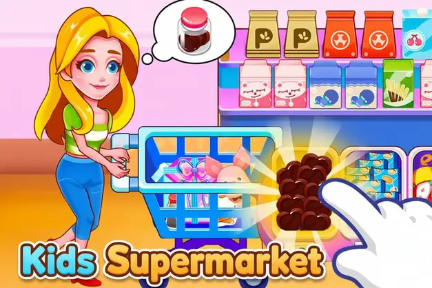 Kids Supermarket Gameplay
