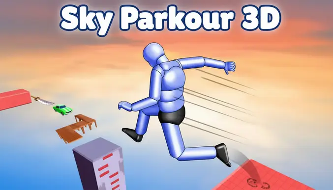Sky Parkour 3d Gameplay