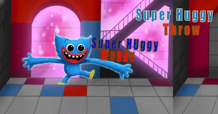 Super Huggy Throw Game